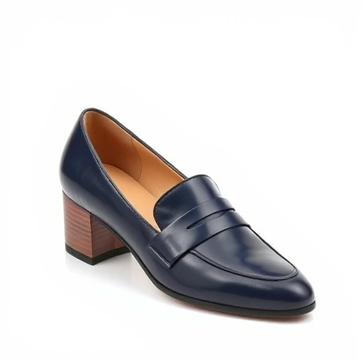 Viale Nobile | mocassino blu navy